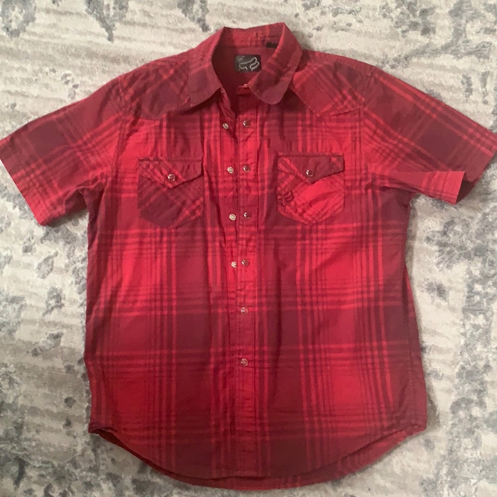 Fox button down shirt